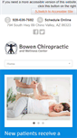 Mobile Screenshot of bowenchiro.com